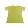 童裝黄色純棉圓領短袖空白純色T恤