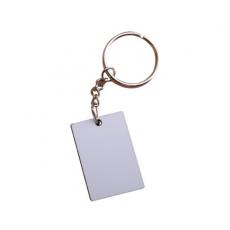 空白熱轉印矩形鑰匙扣 MDF木質（MDF Keychain）(10個/包)